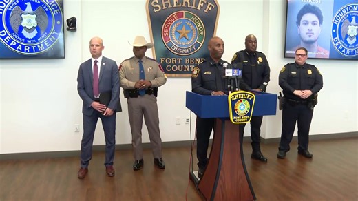 Fort Bend County Sheriff's Office discusses arrest of hit-and-run suspect