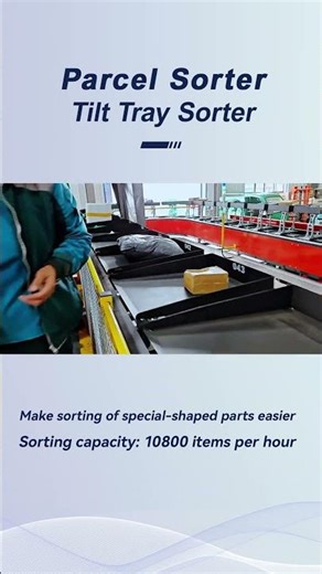 Tilt Tray Sorter | High-Speed Sorting for Mixed Parcels & E-Commerce Orders
