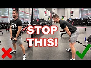 How to PROPERLY Perform a Glute Pull Through | Fix Your Cable Pull Through Form NOW!