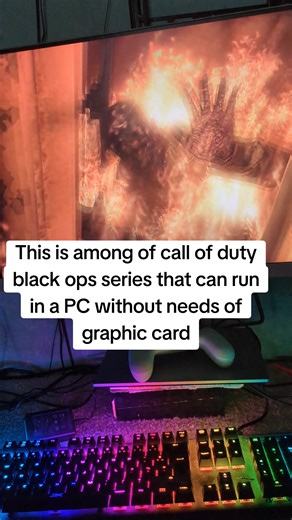 Call of Duty: Black Ops for PCs Without Graphics Cards