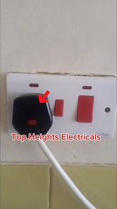 Connecting a cooker to a connector instead of directly to the socket ensures a secure, stable connection. This avoids loose connections and enhances safety for your electrical appliances. #cooker #electrical #topheightselectricals #viral #fyp | Topheights Electricals and Electricians