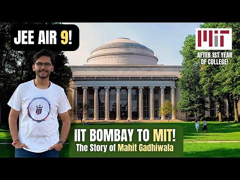 How I Got Into MIT? Journey from IIT Bombay to MIT, USA! 🔥