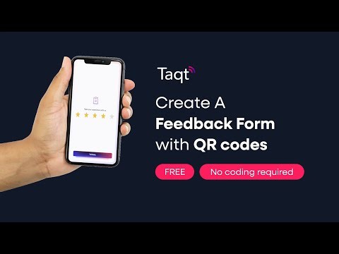 Create Customer Feedback Forms with QR Codes