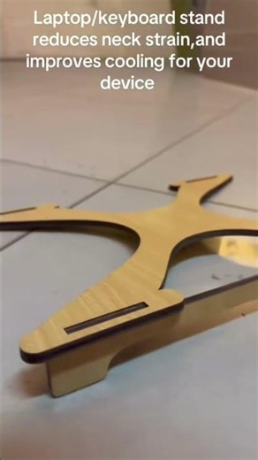 Making a simple wooden laptop stand/keyboard stand