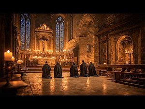 Gregorian Chants for Peace and Prayer in the Ancient Catholic Monastery | 432Hz / No Ads