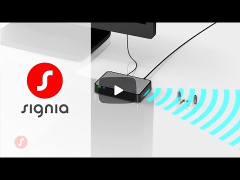 Koppeln Bluetooth-fähiger Signia Hörgeräte mit StreamLine TV