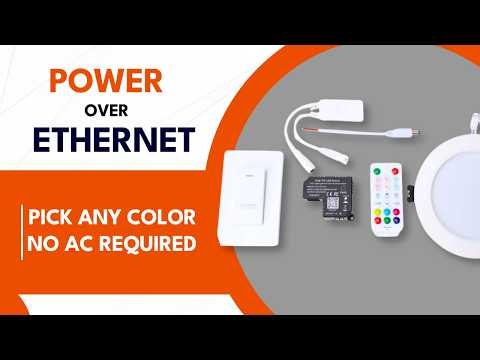Transform Your Space with Smart RGB Lighting on PoE