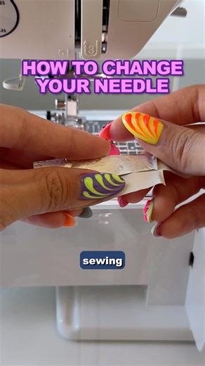 How to change your sewing machine’s needle🪡