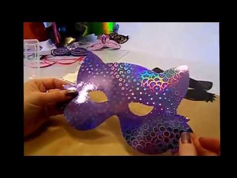 DIY: 3 KATZEN MASKEN basteln LEICHT GEMACHT & MEHR MASKEN :)