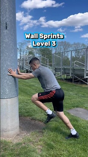 How To Do Wall Sprint Knee Drives (Level 1-3)🔥