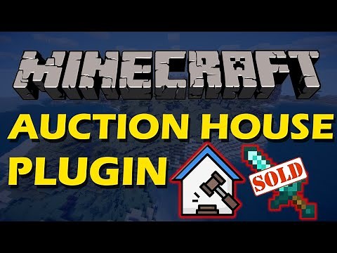 Buy and sell items in Minecraft with Auction House Plugin