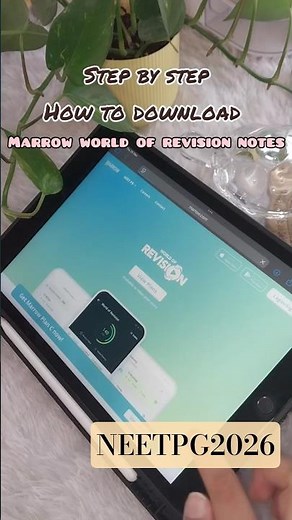 How to Download Marrow World of Revision Pdf notes -Step by Step ✅️ #marrow #study #neetpg #shorts