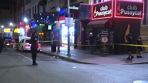 Violence rocks "The Block" in downtown Baltimore