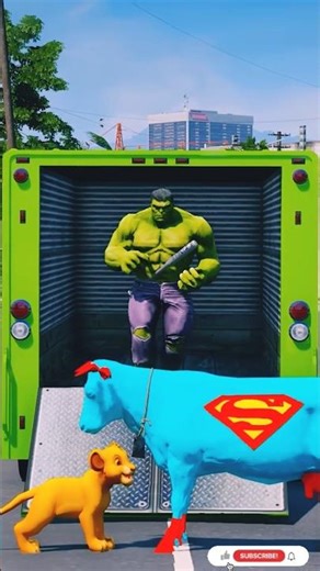 hulk Vs superman 9999 fight 😊😊 #hulk #suparman #foryou #amazing #trending #viral