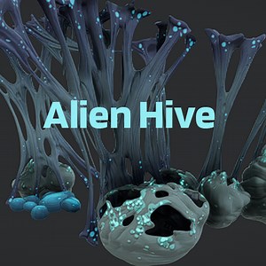 Alien Hive by BaleYcStudios