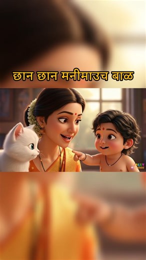 Jolly Toons Nursery Rhymes and Kids Songs on Instagram: "छान छान मनीमाउच बाळ😻 Tiny steps, happy smiles, and endless cuteness 👶 Rhyme time gets extra joyful with JollyToons #ChanChanMinnieBaby #JollyToonsKids #KidsReels #KidsRhymes #KidsRhymes [JollyToons Kids Kids rhyme video Nursery rhymes for kids Cute baby rhyme Toddler learning songs Preschool rhymes Kids entertainment India Animated kids rhyme Fun kids song] ▶️ Watch the full rhyme on YouTube https://youtube.com/@jollytoonskids"