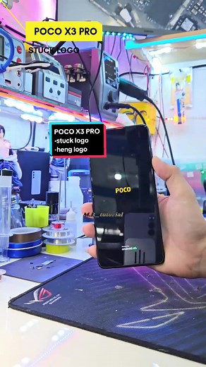 POCO X3 PRO Stuck Logo Servis Guide