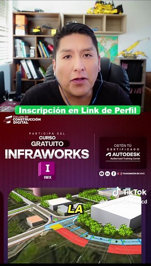 Curso Gratuito de Infraworks con Certificación Autodesk