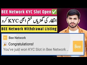 Bee Network KYC Win 😱 Slot Open | BEE Mining KYC Complete & Withdrawal Update BEE Verification ✅