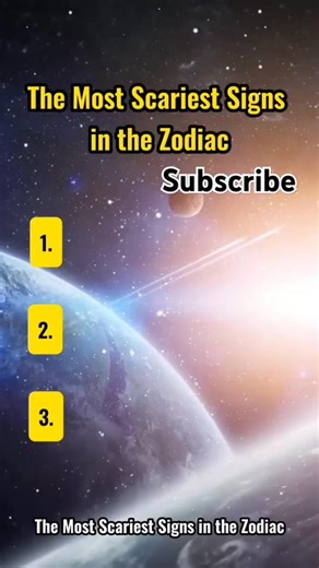 16K views · 265 reactions | the most scariest signs in the zodiac #astrology #zodiacsigns #shorts | Starlight Secerts | Facebook
