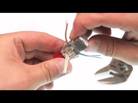 Cut the Limits - How to Wire the shielded R&M Cat. 6A Jack in 3 Minutes