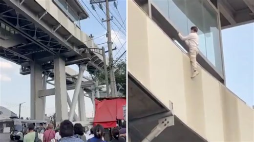 Línea 12 Metro CDMX: Hombre Sube a Tramo Elevado de Periférico Oriente, ¿Qué Pasó?