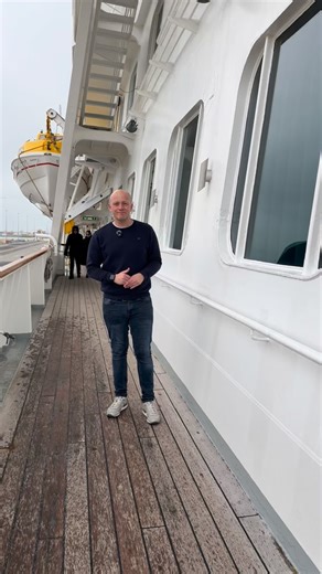 One of our favourite spots onboard… Ad• The Promenade Deck on MS Balmoral is simply perfect for a stroll Fresh sea air, beautiful views, and plenty of space to unwind… And here’s a fun fact 4 laps = 1 mile! 👟 The perfect excuse to walk off lunch while enjoying the ocean 💙 Do you love a promenade deck on a cruise ship? 👇 #MSBalmoral #FredOlsenCruiseLines #PromenadeDeck #TomAndDomTravel #fblifestyle | Tom and Dom Travel