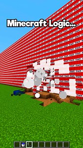 28K views · 174 reactions | Minecraft Logic. #reel #Minecraft #reels #viral #fbreels #gaming | MineLand | Facebook