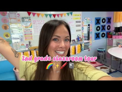 2025 CLASSROOM TOUR! 🌈✨🖍️ || 2nd Grade!