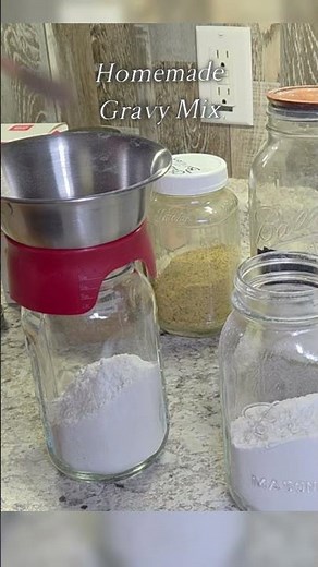 Homemade Gravy Mix Recipe