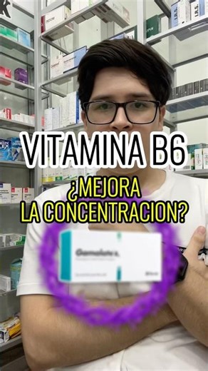 Is vitamin B6 good for memory? 🤔🧠