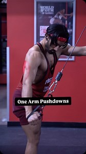2 MUST DO Tricep Variations ⚠️ . Here are the 2 main one arm Tricep Variations that you want to master. 🔥 When performing One Arm Pushdowns with your Elbows Tucked In, this will emphasize your Lateral Head. ✅ However, when bringing your Elbows Out, this will shift the emphasis to your Long Head. ✅ Using a Combination of both will be killer in Building Horseshoe Triceps. 💪🏽 . #triceps #arms #armworkout | Hazzy Fitness