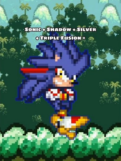 Sonic + Shadow + Silver + Triple Fusion = #edit #fusion ‪@DARKHYPERRÜZGAR‬