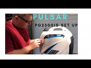 Pulsar PG2300is Setup & Initial Run, How Many Pulls Does It Take To Start?