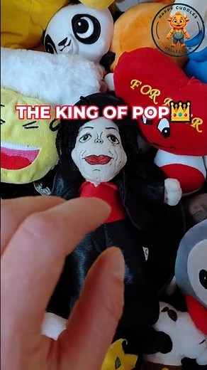 The King Of Pop Like You've Never Seen Him! 🕺✨ #MichaelJackson #Plushie #Shorts