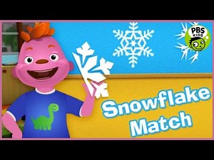 Sid the Science Kid - Games Snowflake Match | ⭐⭐PBS Kids Games - Best App for Kids⭐⭐