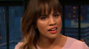 Natalie Morales on Late Night with Seth Meyers
