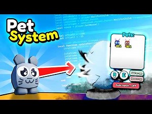 Pet System With Advanced Scripts | Roblox Studio