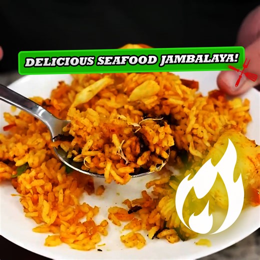 Taste the Sea: Next-Level Seafood Jambalaya Recipe! | Smokin' and Grillin' with AB