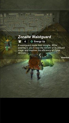 Zonaite Armor Totk #rspgaming #zelda #tearsofthekingdom