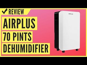 AIRPLUS 70 Pints Dehumidifier, Great Dehumidifiers for Basements Review