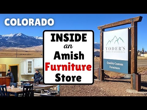 Inside an Amish Furniture Store (Westcliffe, CO)