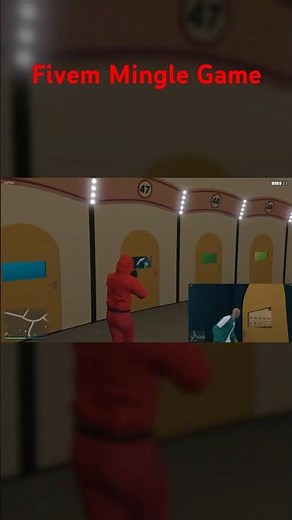 Squid Game Levels in GTA V (FiveM) #gta #gtaonline #minglegame #squidgame #redlightgreenlight