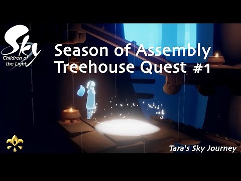Season of Assembly Treehouse Quest #1 (Bookcase Quest) - Sky: Children of the Light