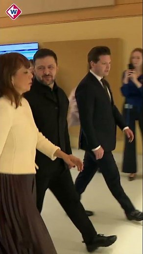 Zelensky bezoekt Den Haag | #shorts