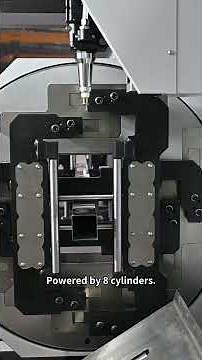 ACME LT-6026TF model tube laser cutting machine video