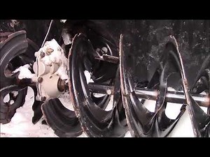 DIY, How to replace a broken Snowblower shear bolt, Snowblower repair