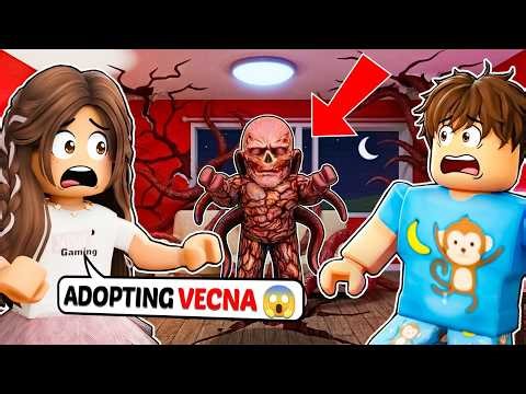 We Adopted VECNA in Brookhaven (Stranger Things)