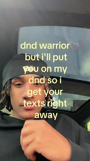Dnd Warrior: How to Put Someone on Do Not Disturb