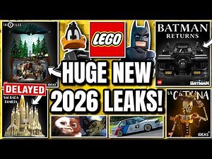 NEW LEGO LEAKS! (Ideas, Pokemon, DC, Architecture & MORE!)